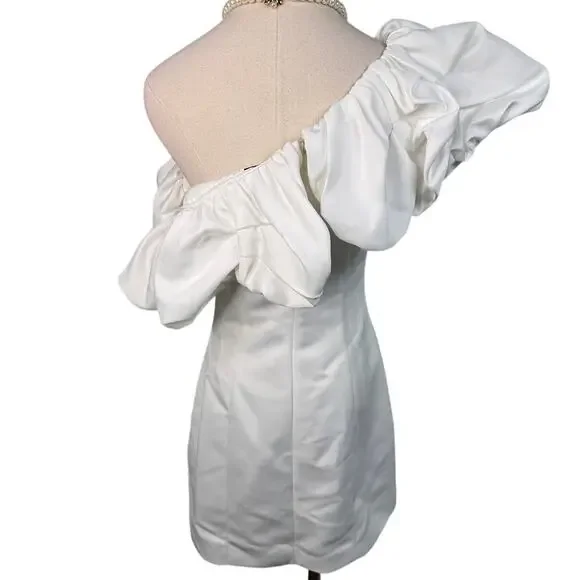 Elliatt Amelie Mini Party Dress wedding bride bridal white size XS - Picture 10 of 15